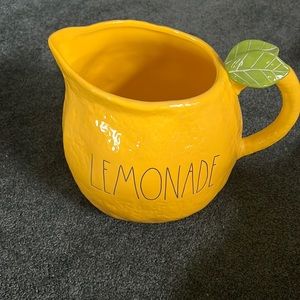 New! Rae dunn Lemonade pitcher